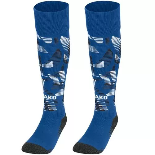 Jako Stutzenstrumpf Sonic - royal/schwarz/weiß