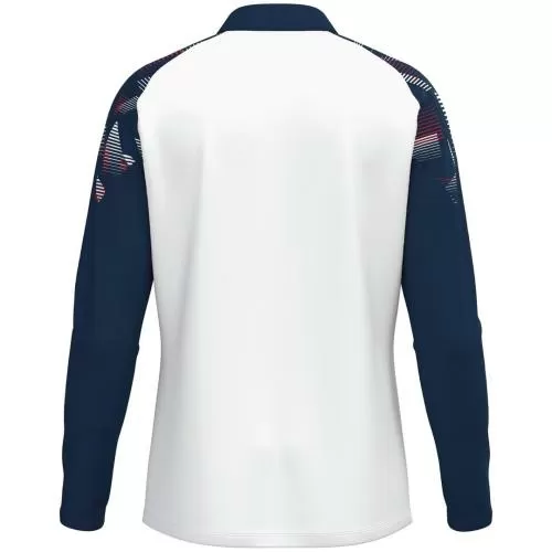 Jako Zip top Sonic - white/seablue/red