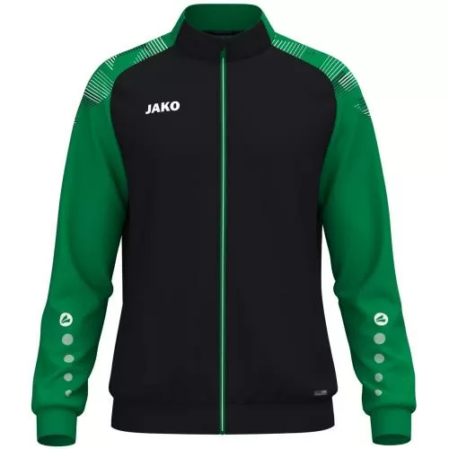 Jako Polyesterjacke Sonic - schwarz/grün