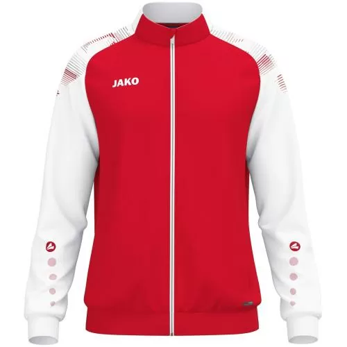 Jako Polyester jacket Sonic - red/white