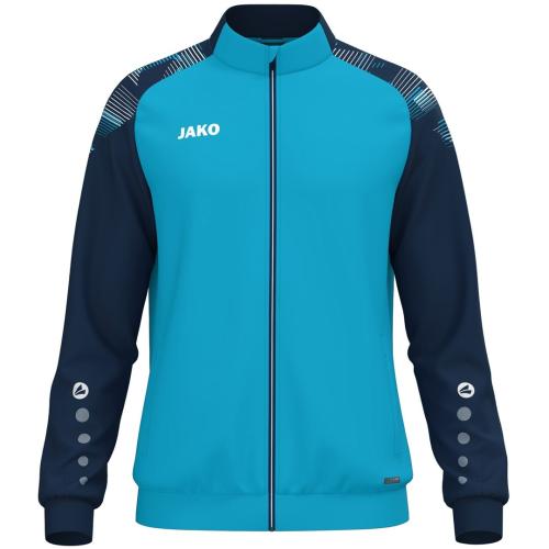 Jako Polyester jacket Sonic - aqua/seablue