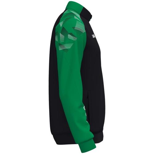 Jako Polyesterjacke Sonic - schwarz/grün
