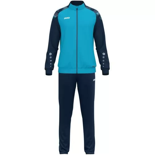 Jako Polyester jacket Sonic - aqua/seablue