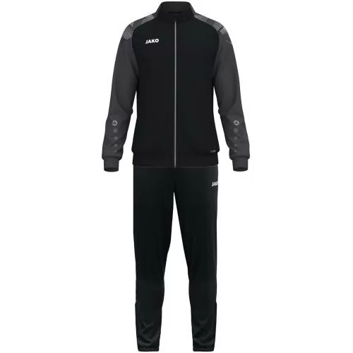 Jako Polyester jacket Sonic - black/anthracite