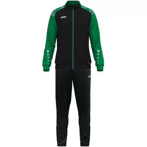 Jako Polyester jacket Sonic - black/green