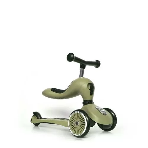 Scoot and Ride Laufrad / Dreirad Highwaykick 1 - olive