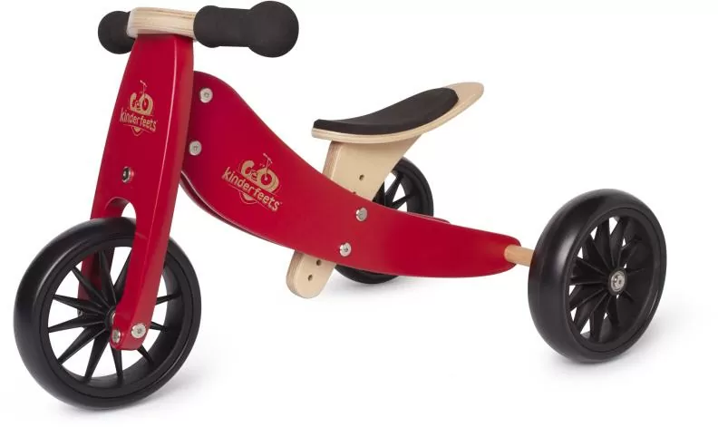 Kinderfeets Holzlaufrad Tiny Tot - cherry red