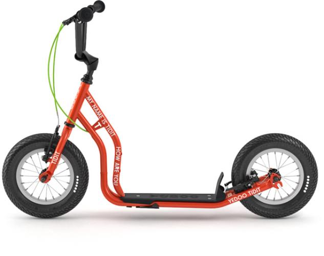 Yedoo Scooter mit Lufträder Tidit - rot