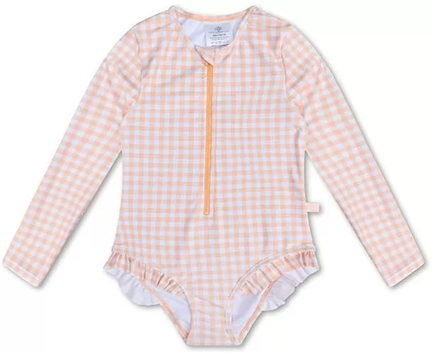 Swim Essentials Schwimmanzug Mädchen - apricot orange