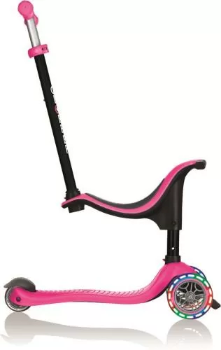 Globber Laufrad / Dreirad GO UP Sporty Lights with Stabilizer - pink
