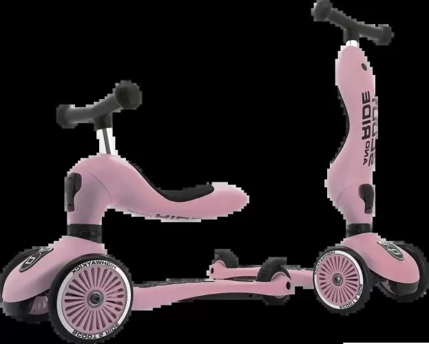 Scoot and Ride Laufrad / Dreirad Highwaykick 1 - rose