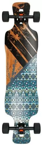 AOB Longboard 38.5 Zoll - asym flower
