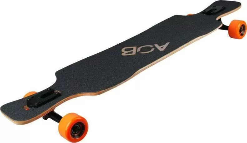 AOB Longboard 38.5 Zoll - black shot