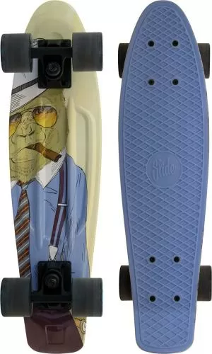 Slide Skateboard Slide Cruiser Board 22-Zoll - hipster monkey