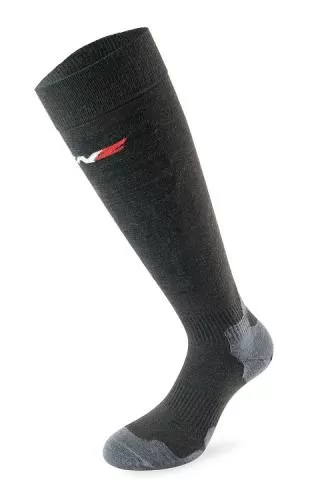Lenz Skiing SEP 6.0 Merino Softtec - schwarz/grau