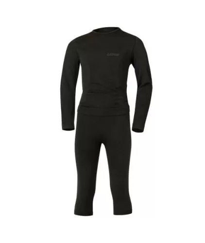 Lenz set underwear kids 3/4 pants - black