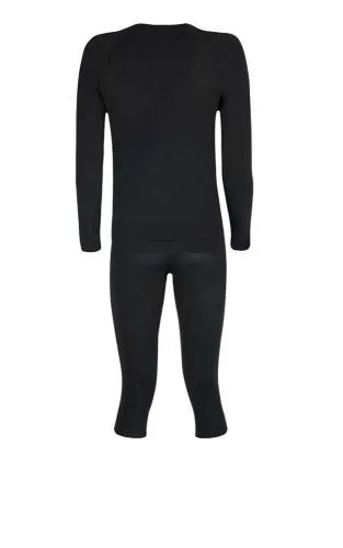 Lenz set of merino underwear women 3/4 - schwarz
