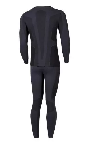 Lenz set of merino underwear m long Merino Softtec - schwarz