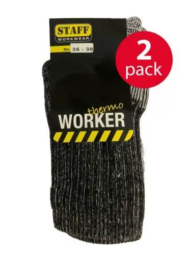 Lenz Staff Worker Thermo Pro 2 Pack - schwarz