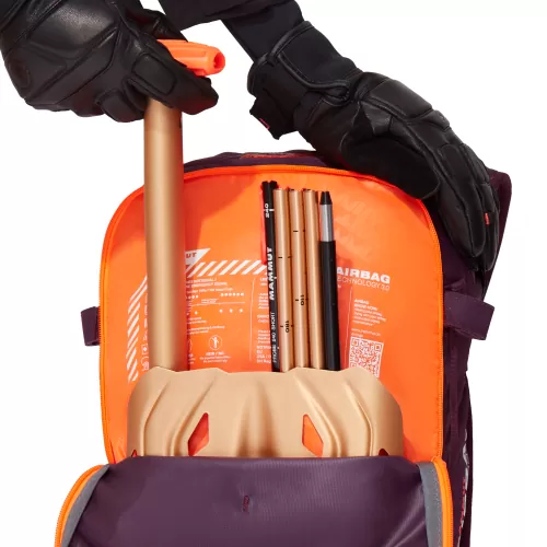 Mammut Flip Removable Airbag 3.0 22L Backpack - grape