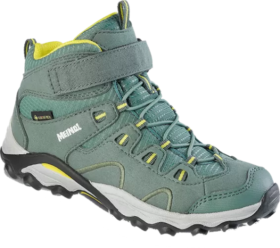 Meindl Lucca Mid GTX Kinder Wanderschuh - schilf/gelb