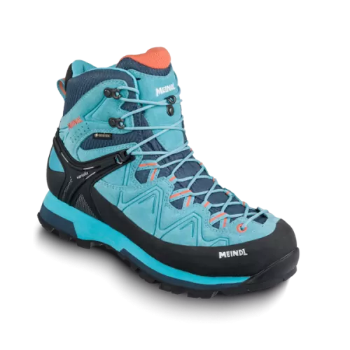 Meindl Tonale GTX Damen Trekkingschuh - hellblau/orange Meindl Tonale GTX Damen Trekkingschuh - hellblau/orange