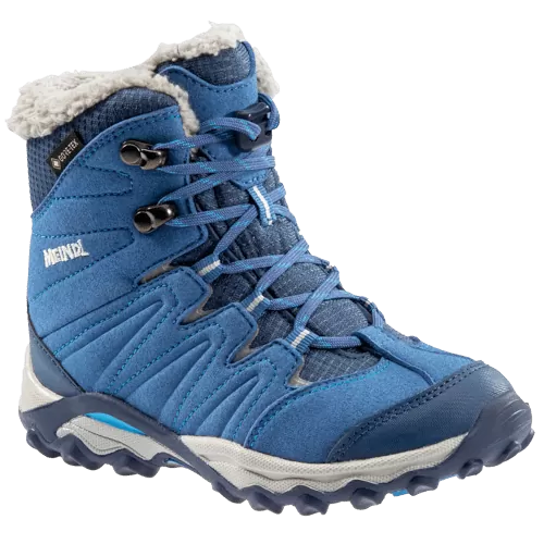 Meindl Calgary Junior GTX Winterschuhe Kinder - jeans/silber