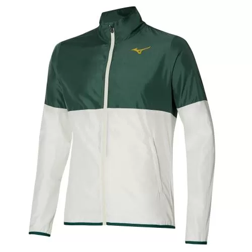 Mizuno Sport Printed Jacket M - Pineneedle/White