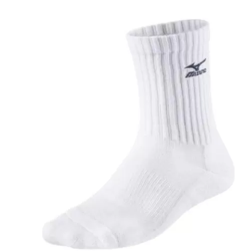 Mizuno Sport Volley Socks Middle - white/navy