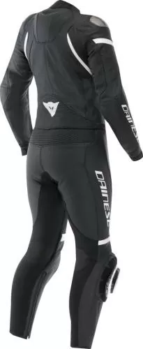 Dainese Fulminea 2Pcs Leather Suit - black-white