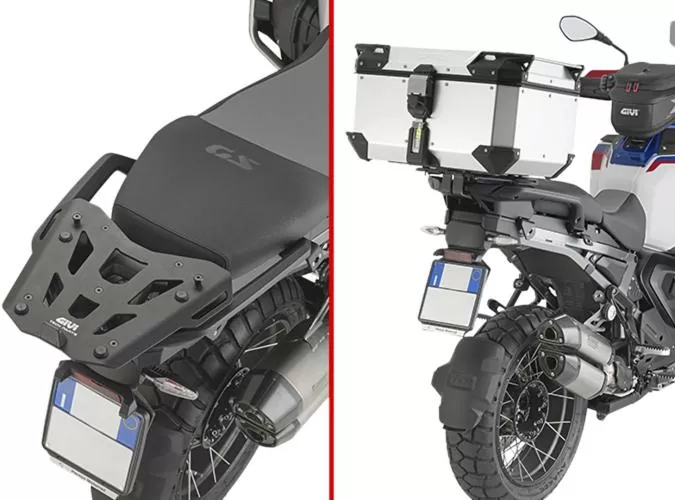 GIVI Top-Case Träger SRA Aluminium