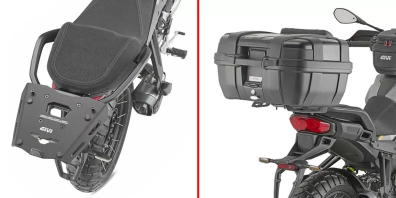GIVI Top-Case Träger Spez Rack Alu