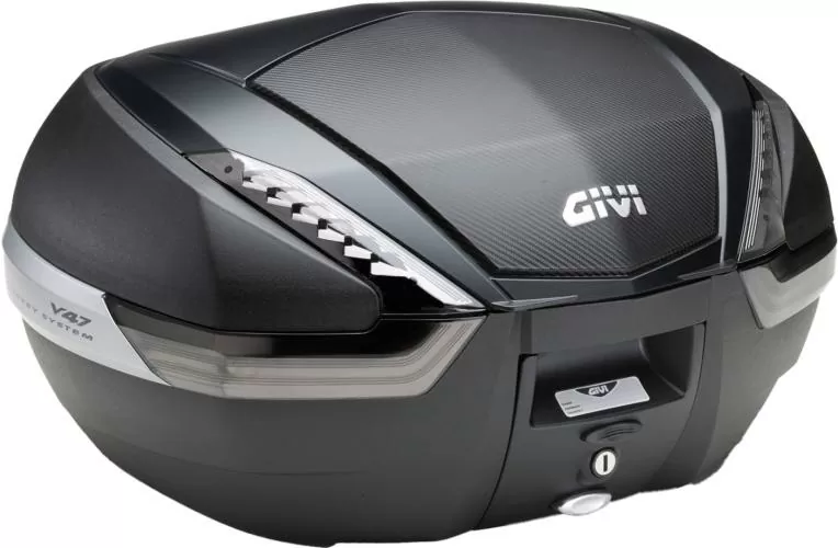 GIVI Givi Top-Case Monokey V47 - schwarz matt carbon look tech version