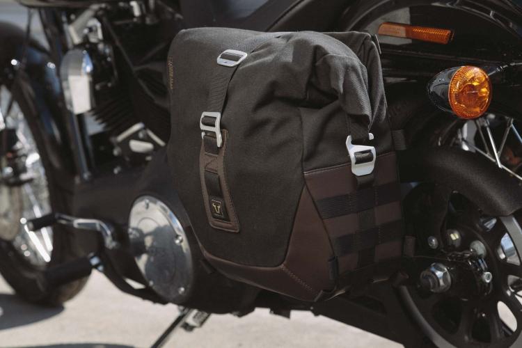 SW-MOTECH Seitentasche LC2 links 13.5 Liter braun