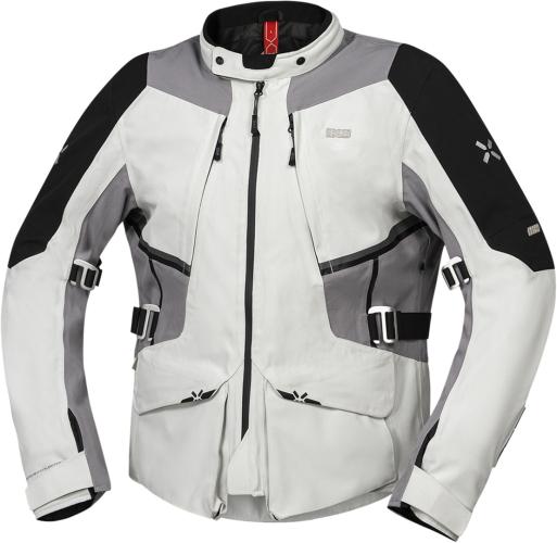 iXS Tourster-STX 1.0 Laminatjacke - hellgrau - grau (Grösse: LM)