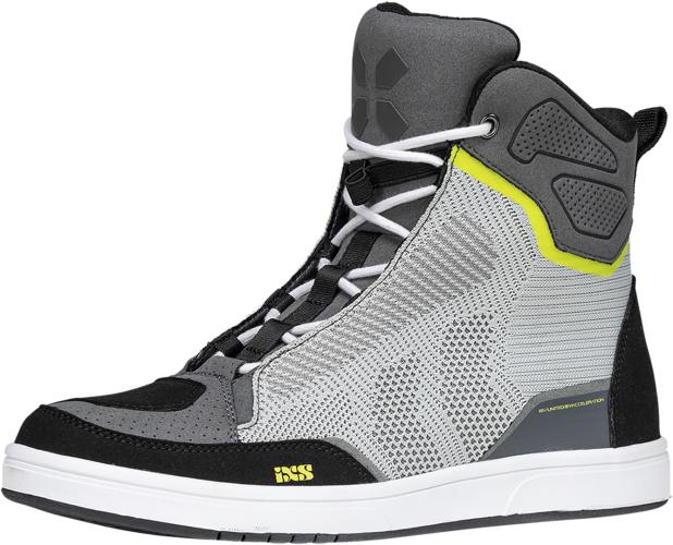 iXS Rapid-Air 1.0 Sneakers - hellgrau - schwarz (Grösse: 46)