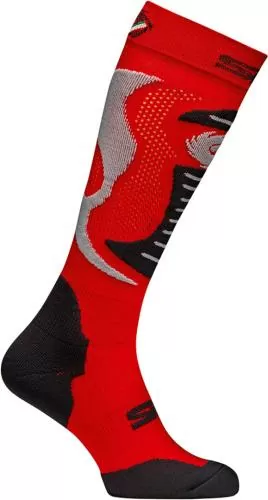 SIDI Faenza Socken - rot-schwarz