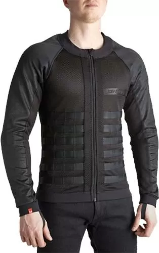 Pando Moto Jacke Commando UH - schwarz
