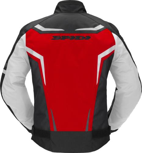 SPIDI Jacke Race-Evo H2OUT - schwarz-rot-weiss