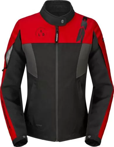 SPIDI Jacke Corsa H2OUT Damen - rot-schwarz