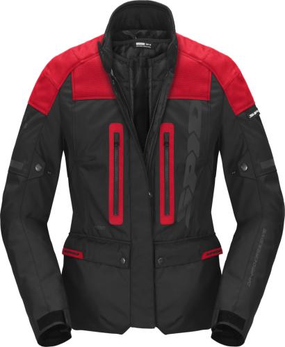 SPIDI Jacke Traveler 3 Evo Damen - schwarz-rot