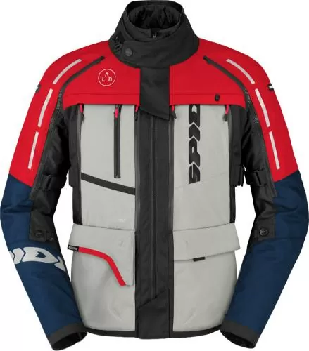 SPIDI Jacket 4 Season V3 - blue-grey-red