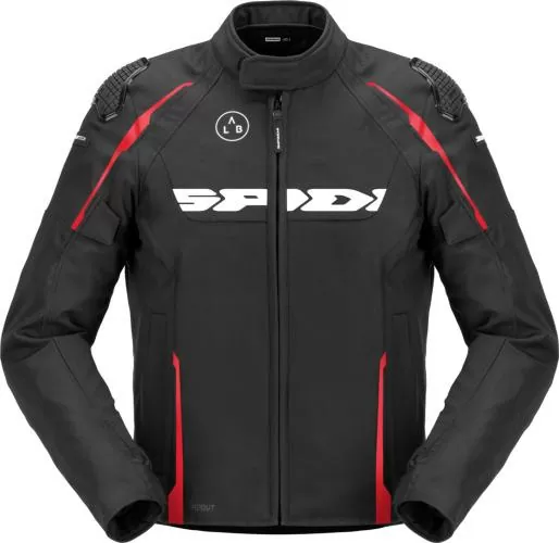 SPIDI Jacket Race Warrior H2OUT - black-red