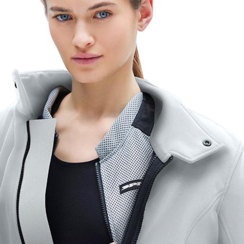 SPIDI Jacke Windout Softshell Damen - grau