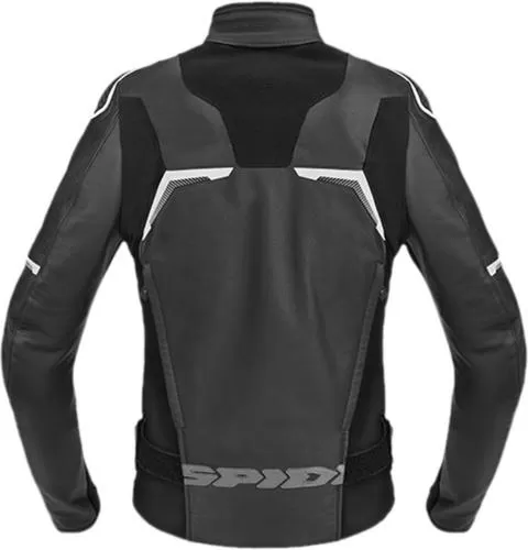 SPIDI Lederjacke Evorider 3 Damen - schwarz-weiss