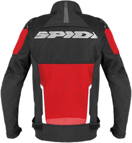 SPIDI Jacke Race Warrior 2 Net - schwarz-rot