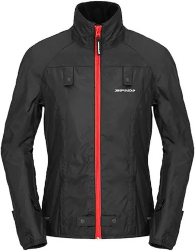 SPIDI Jacke Thermo Rain Chest Damen - schwarz
