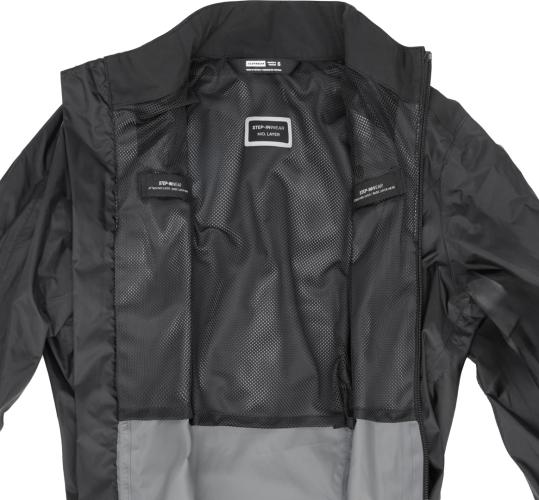 SPIDI Jacke Rain Chest Insideout Damen - schwarz