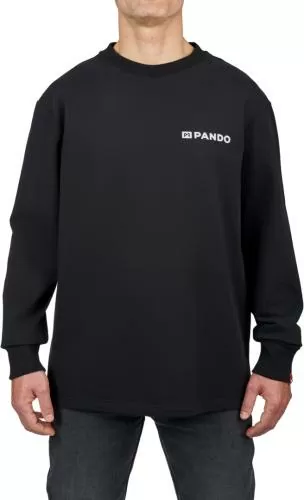 Pando Moto Sweatshirt Tommy Don't Die - black