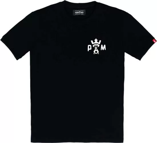 Pando Moto T-Shirt Luke Don't Die - black
